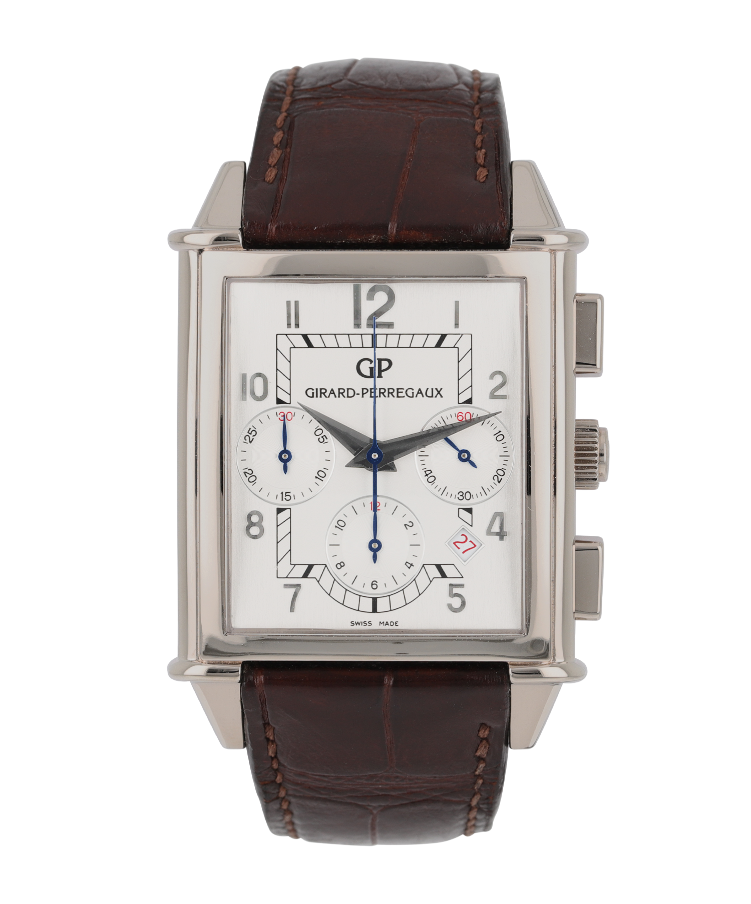 00504_01_d21fee9afe.png Vintage 1945 Chronograph White Gold White Dial 55mm - Image 1