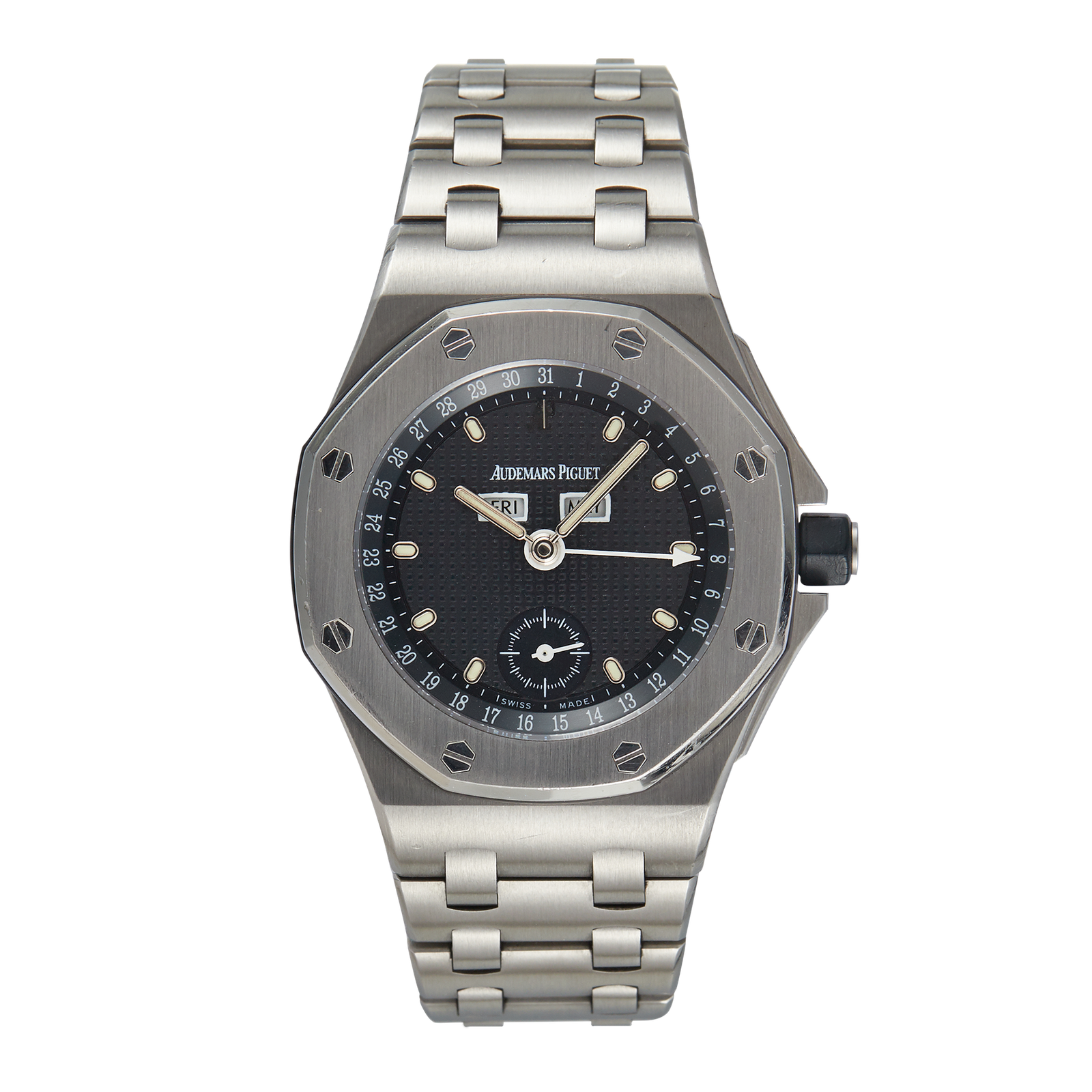 00826_AP_0_001_0414b7e12d.png Royal Oak Offshore Triple Calendar Steel Black Dial 38mm - Image 1