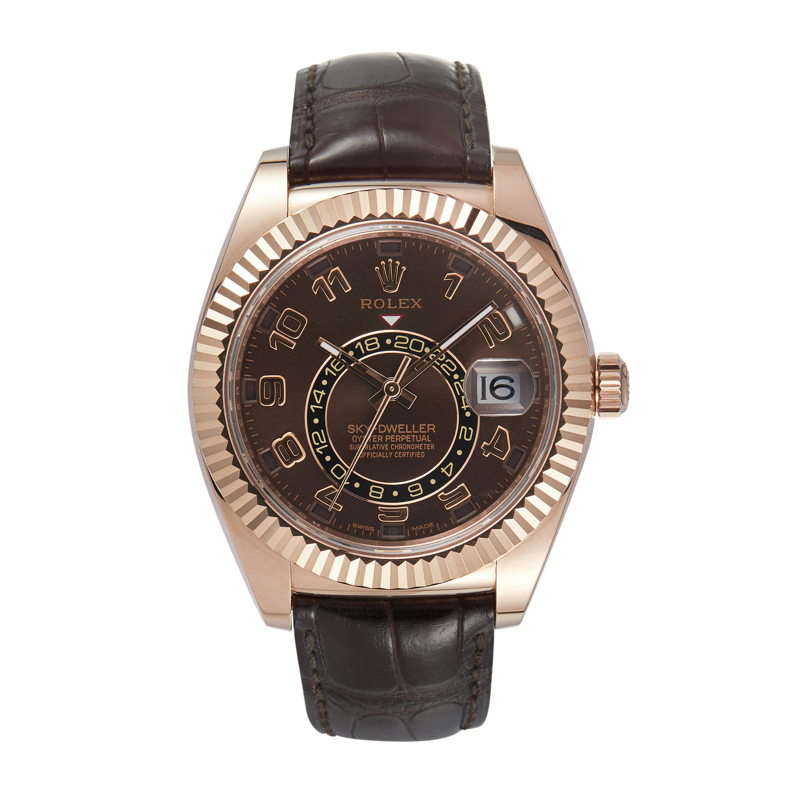 00830_RLX_001_9b27eedc17.png Sky-Dweller Rose Gold Brown Dial 42mm - Image 1