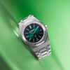 Royal Oak "Jumbo" Extra-Thin "50th Anniversary" Platinum Green Dial 39mm - Image 2