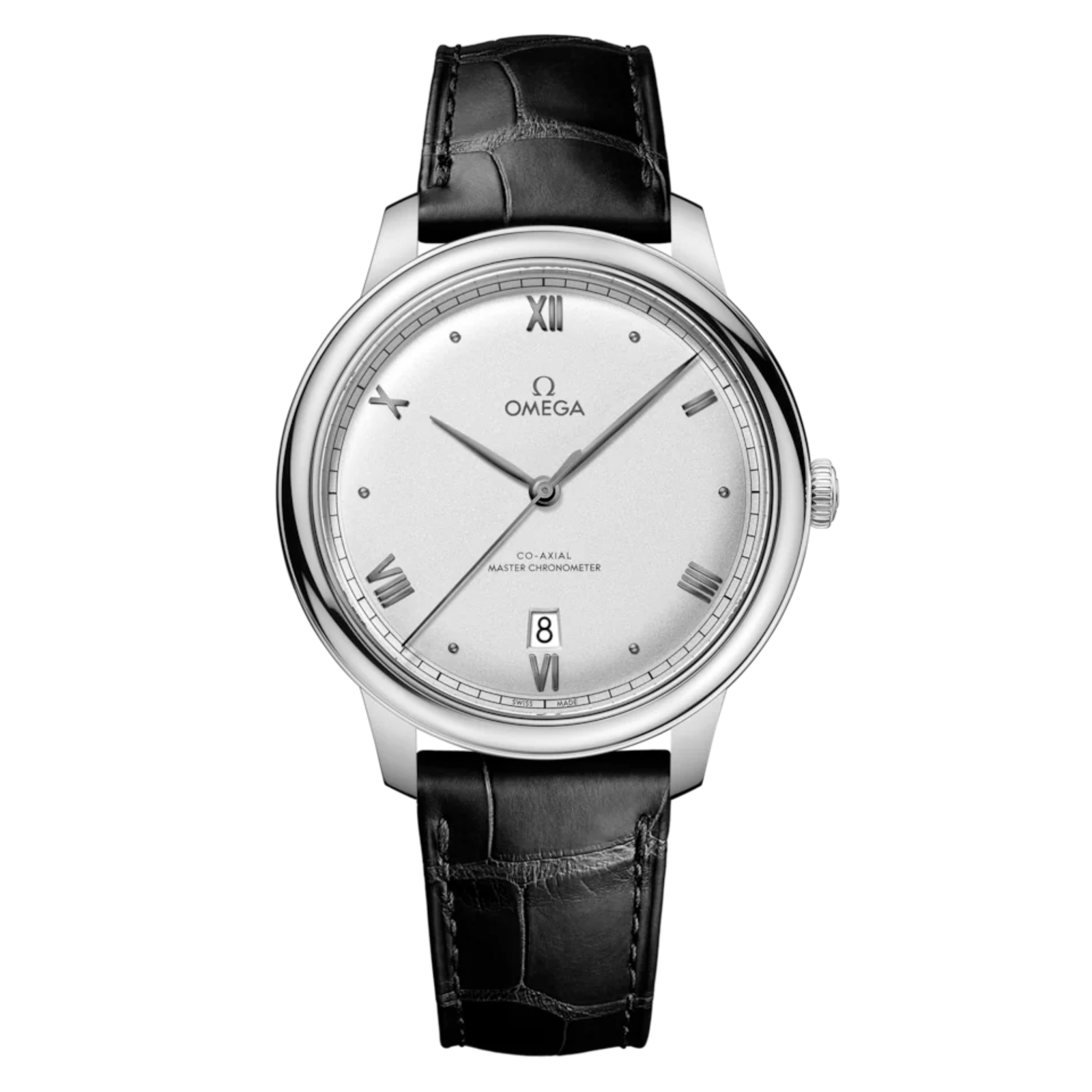 017aa1d2bd56e6e5c81c3114997d3676.png De Ville Prestige Steel Silver Dial 40mm - Image 1