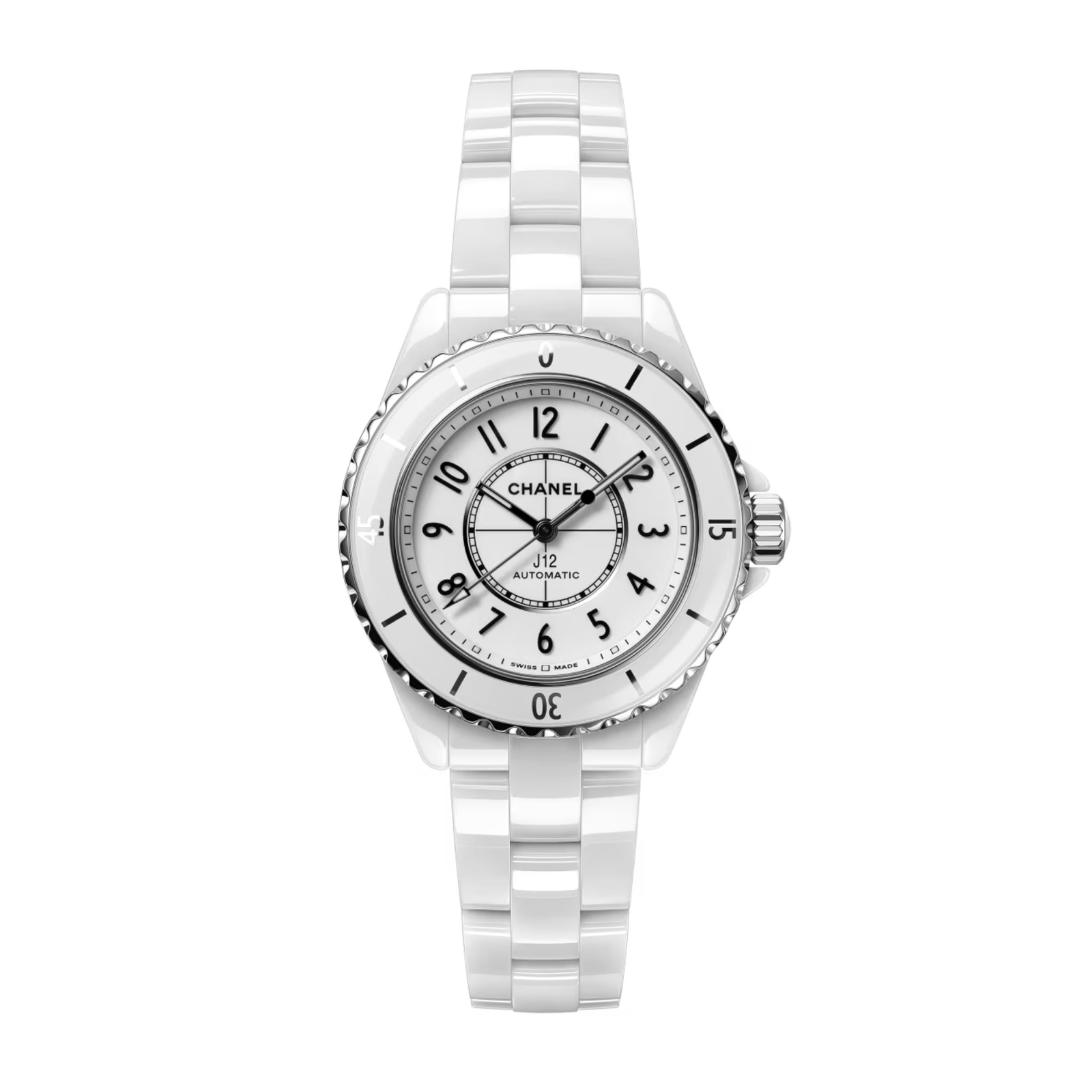 01d110c5faf9bef1122f420cf4f8dead.png J12 Ceramic White Dial 33mm - Image 1