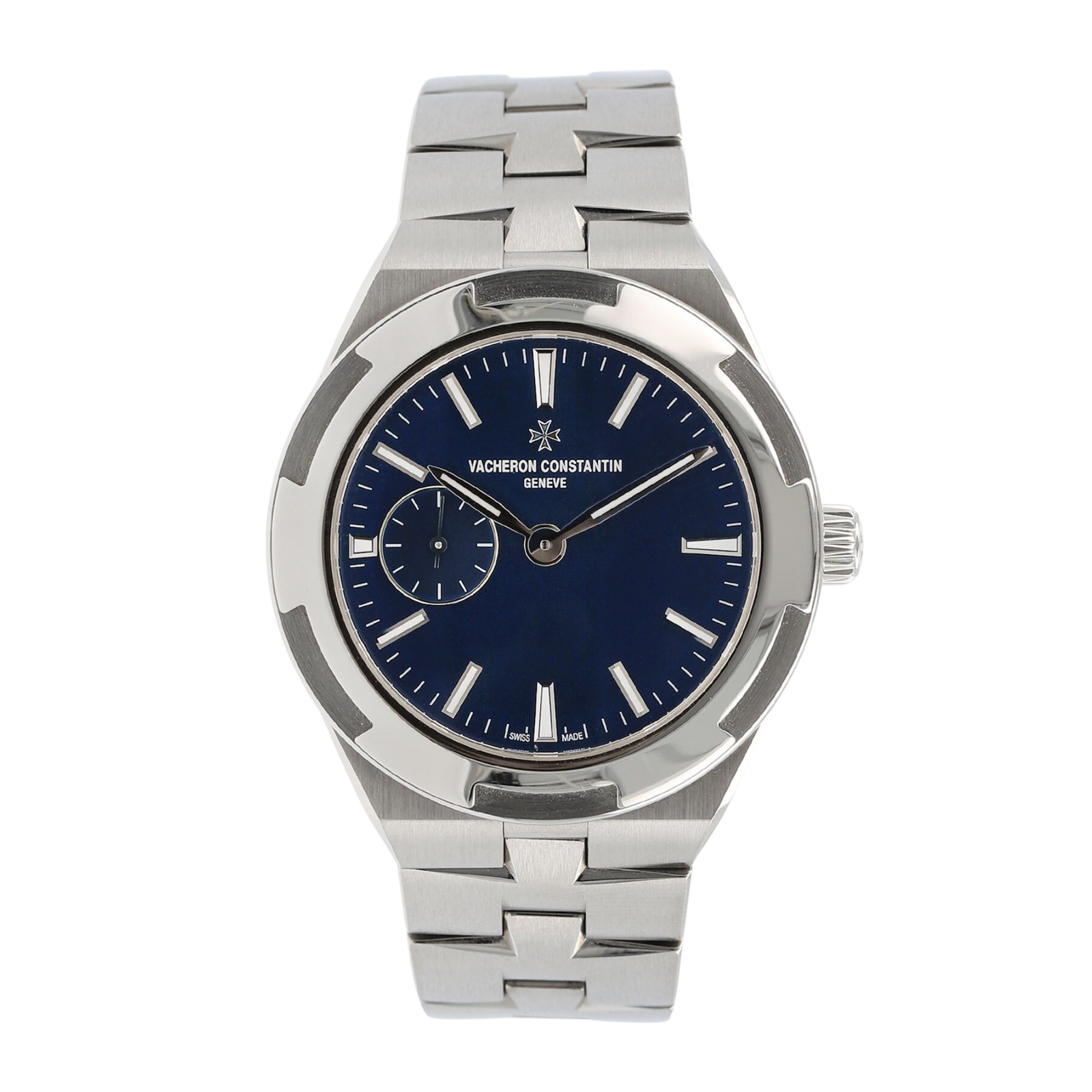 02dfc08e3354b288cf0077cc8a52484c.png Overseas Small Seconds Steel Blue Dial 37mm - Image 1
