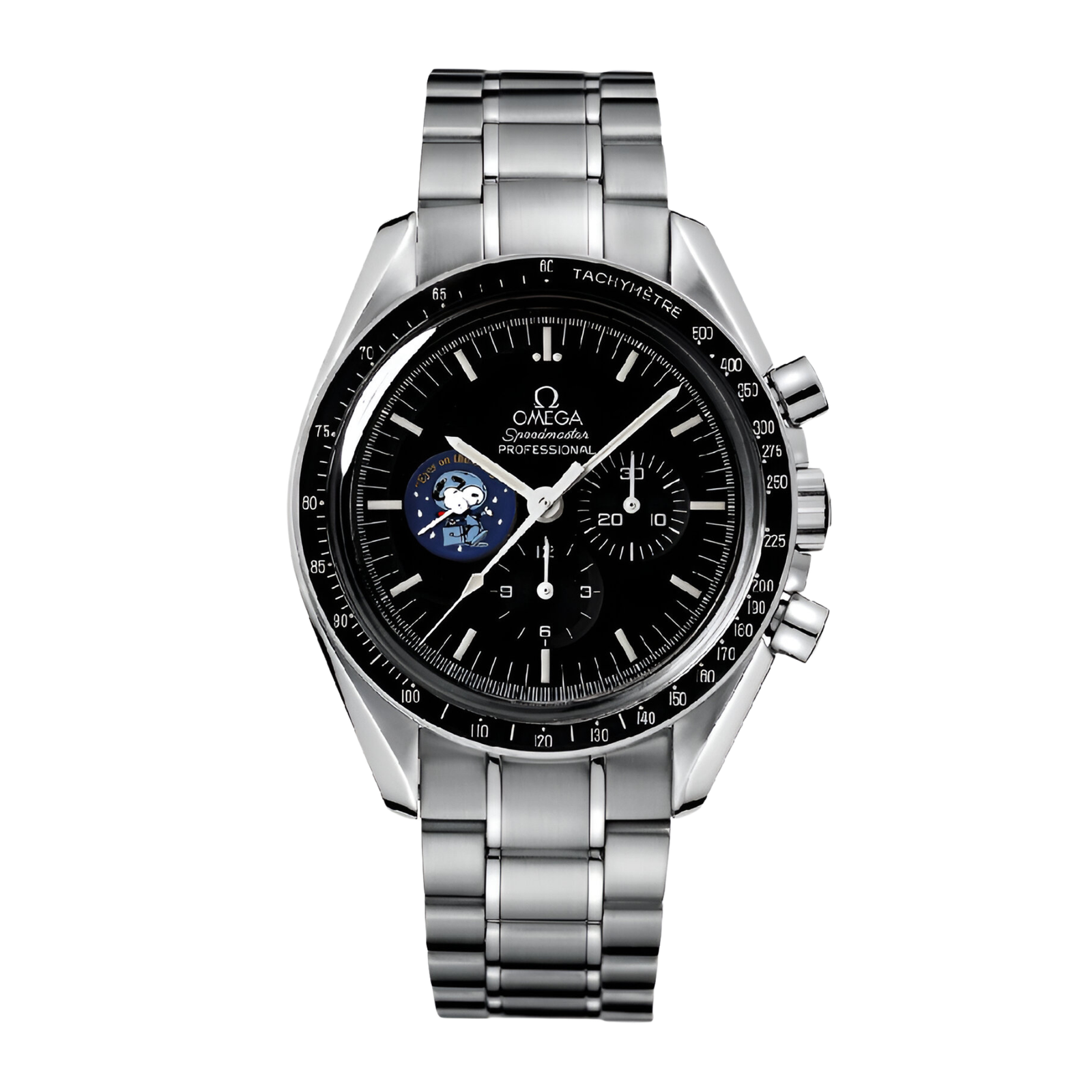 03a249ddb57668aa82ff10f5ba0b084b.png Speedmaster Professional Moonwatch "Snoopy Award" Steel Black Dial 42mm - Image 1