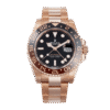 GMT-Master II "Rootbeer" Rose Gold Black Dial 40mm