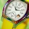 Élégante "Gino's Dream" Titanium Rainbow White Dial 48mm - Image 3