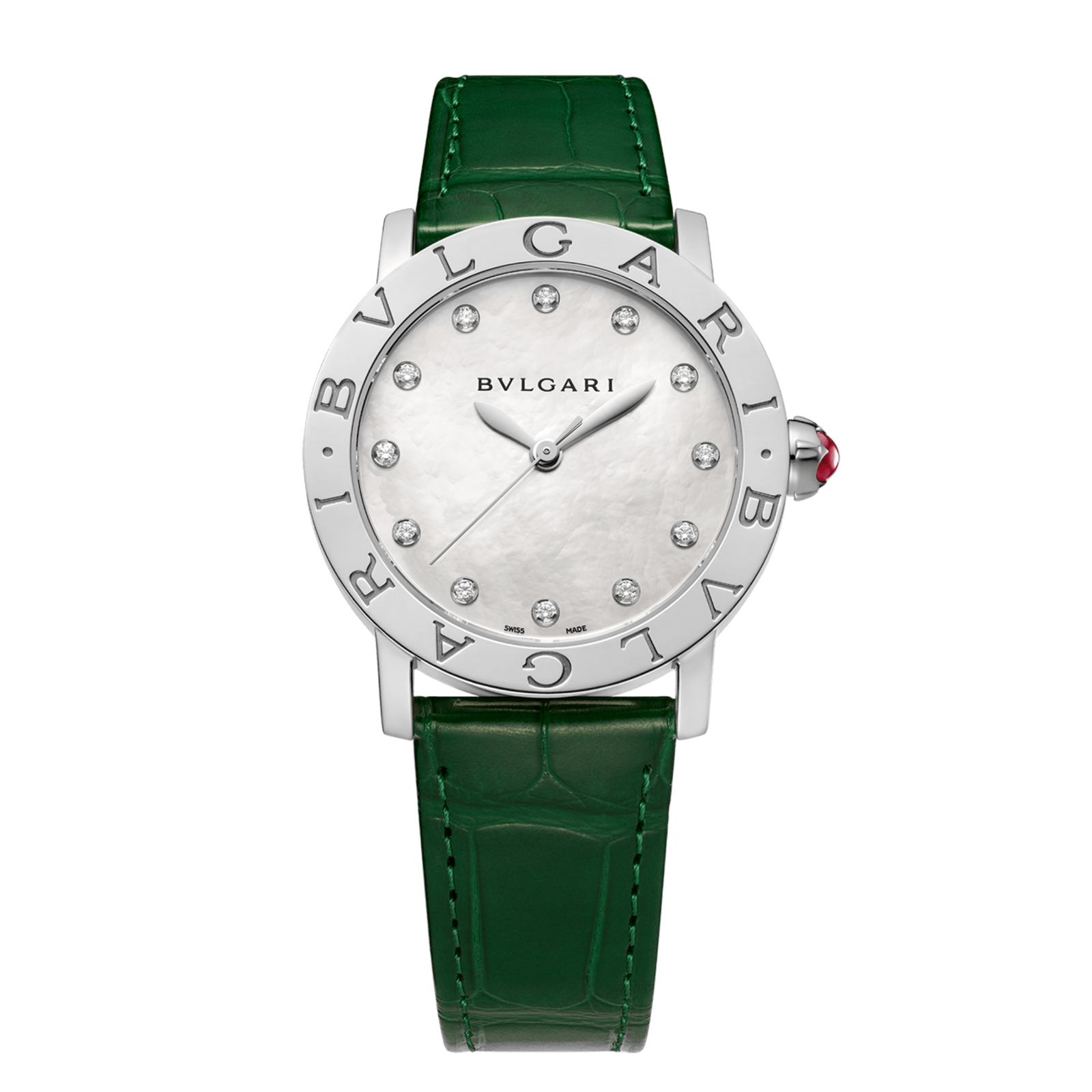 097906dfa0604b21185208267f8abef2.png Bulgari Steel White Dial 33mm - Image 1