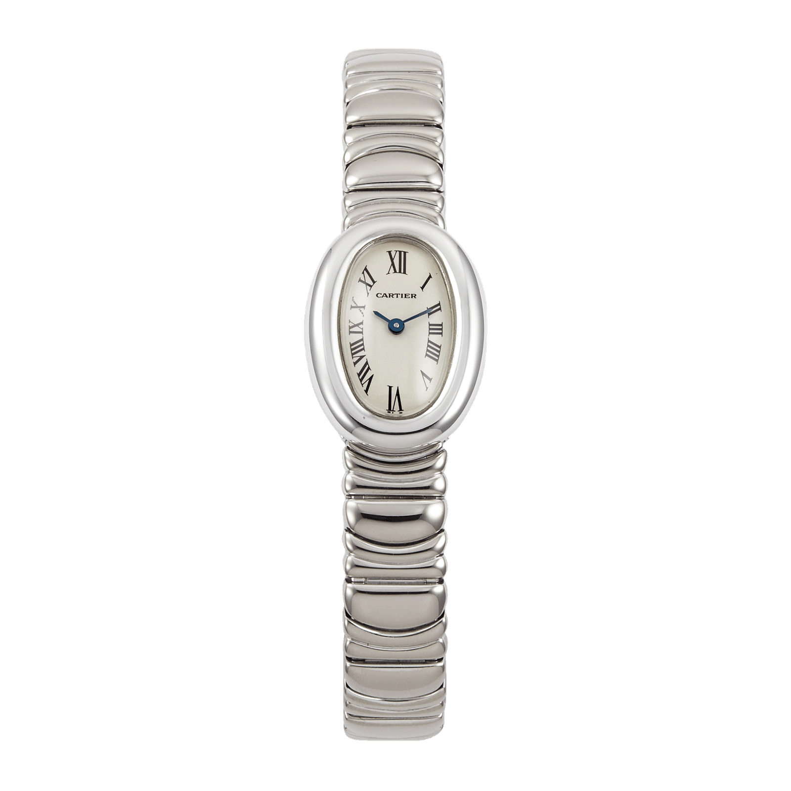 0aa09df08c70a362d99269e5821cf7e1.png Baignoire de Cartier Baignoire White Gold White Dial 18mm - Image 1