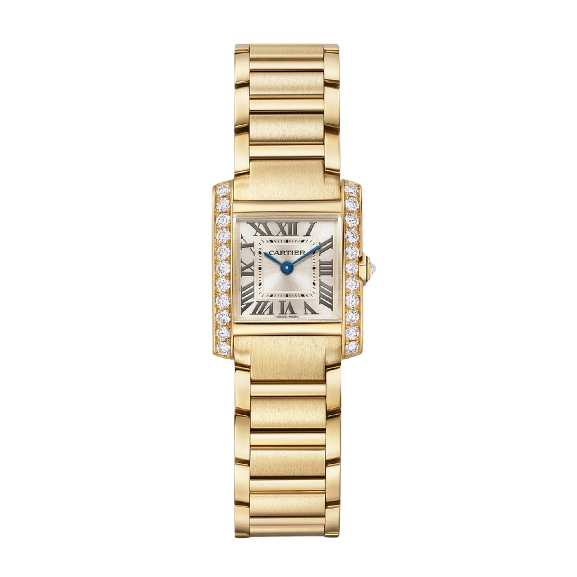 0ae459d12676ff4a2ef475a0b1f27201.webp Tank Française Yellow Gold Golden Sunray Dial 21mm - Image 1