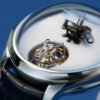 H.Moser x MB&F Endeavour Cylindrical Tourbillon Steel Ice Blue Dial 42mm - Image 3