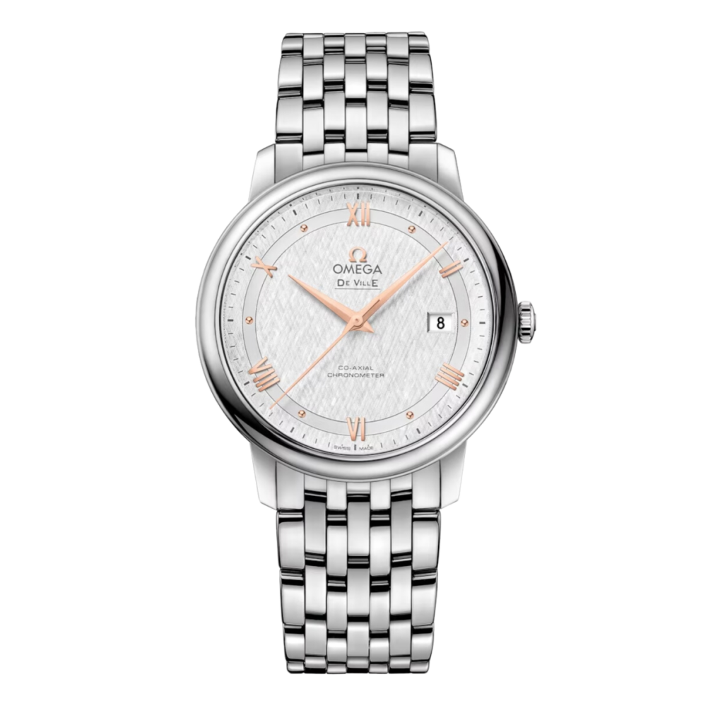 0e8cdf9ba2c0e44f7a947c2275dd25bc.webp De Ville Prestige Steel Silver Dial 39mm - Image 1