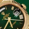 Day-Date Yellow Gold "Ombré" Green Dial - Image 4