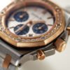 Royal Oak Offshore Lady Chronograph Rose Gold & Steel Silver Dial 37mm - Image 4