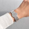 Oval White Gold Silver Dial 31mm - Image 2