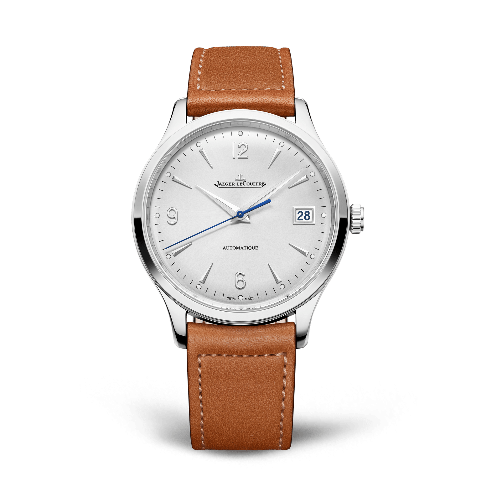 11AWxBJXcOb5-_lyKUlZarWcZTOBvqn7H.png Master Control Date Steel Silver Dial 40mm - Image 1