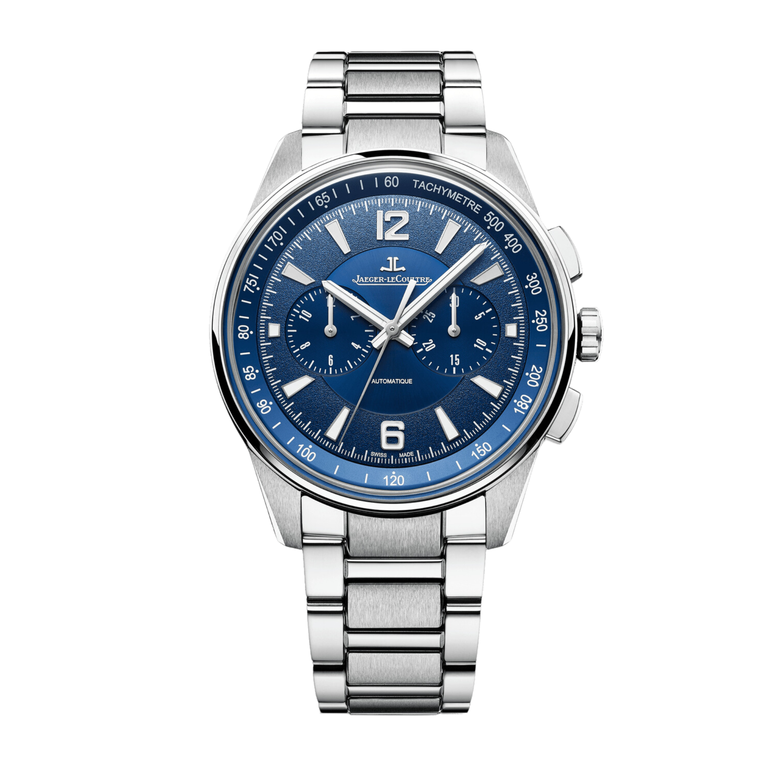 11f2e7f4ef1340f8b1af2d9efcaae782.png Polaris Chronograph Steel Blue Dial 42mm - Image 1