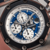 Royal Oak Offshore "Barrichello II" Platinum Blue Dial 42mm - Image 4