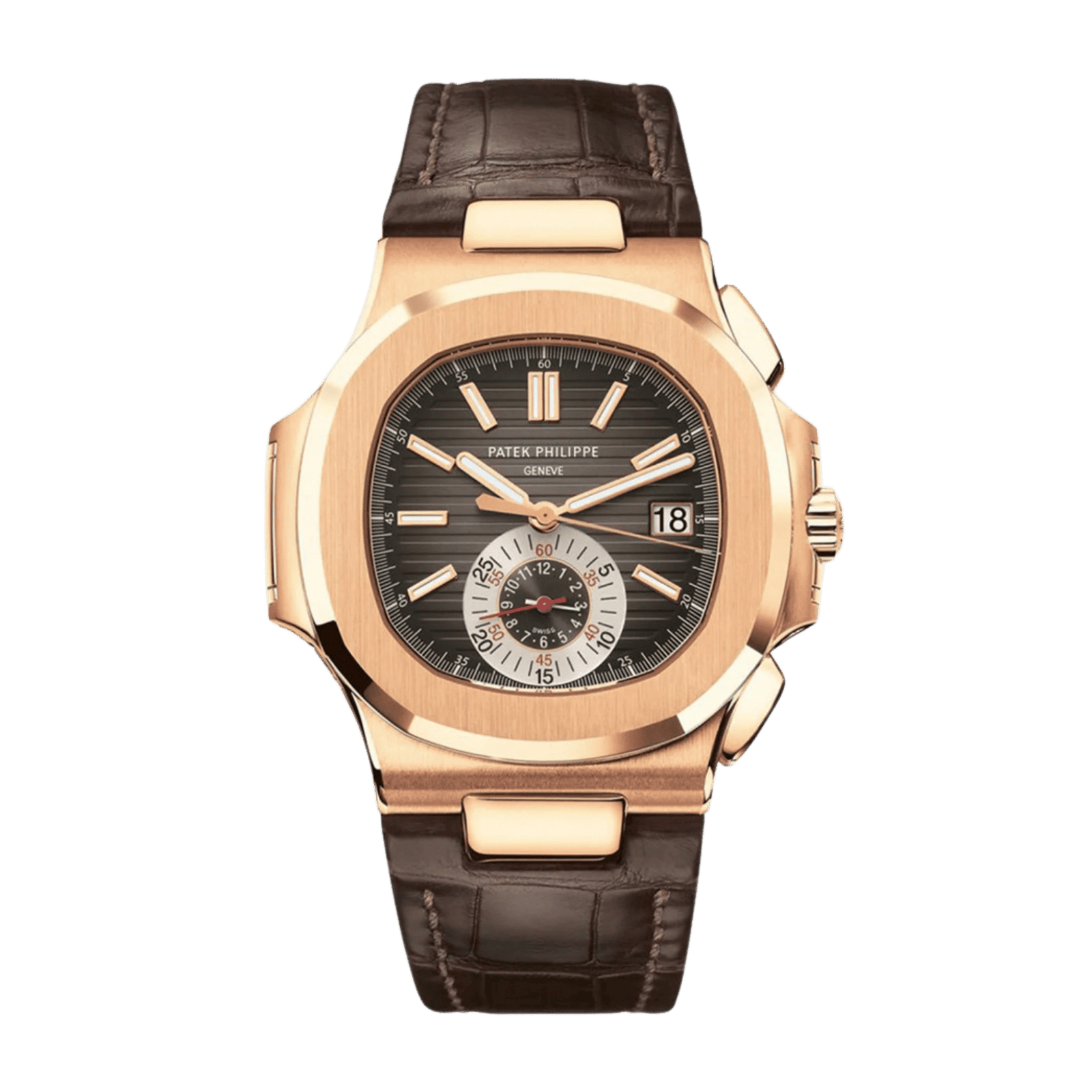 14be579114fc6985a53a17fc93367caf.png Nautilus Rose Gold Brown Dial 40mm【2021like new】 - Image 1