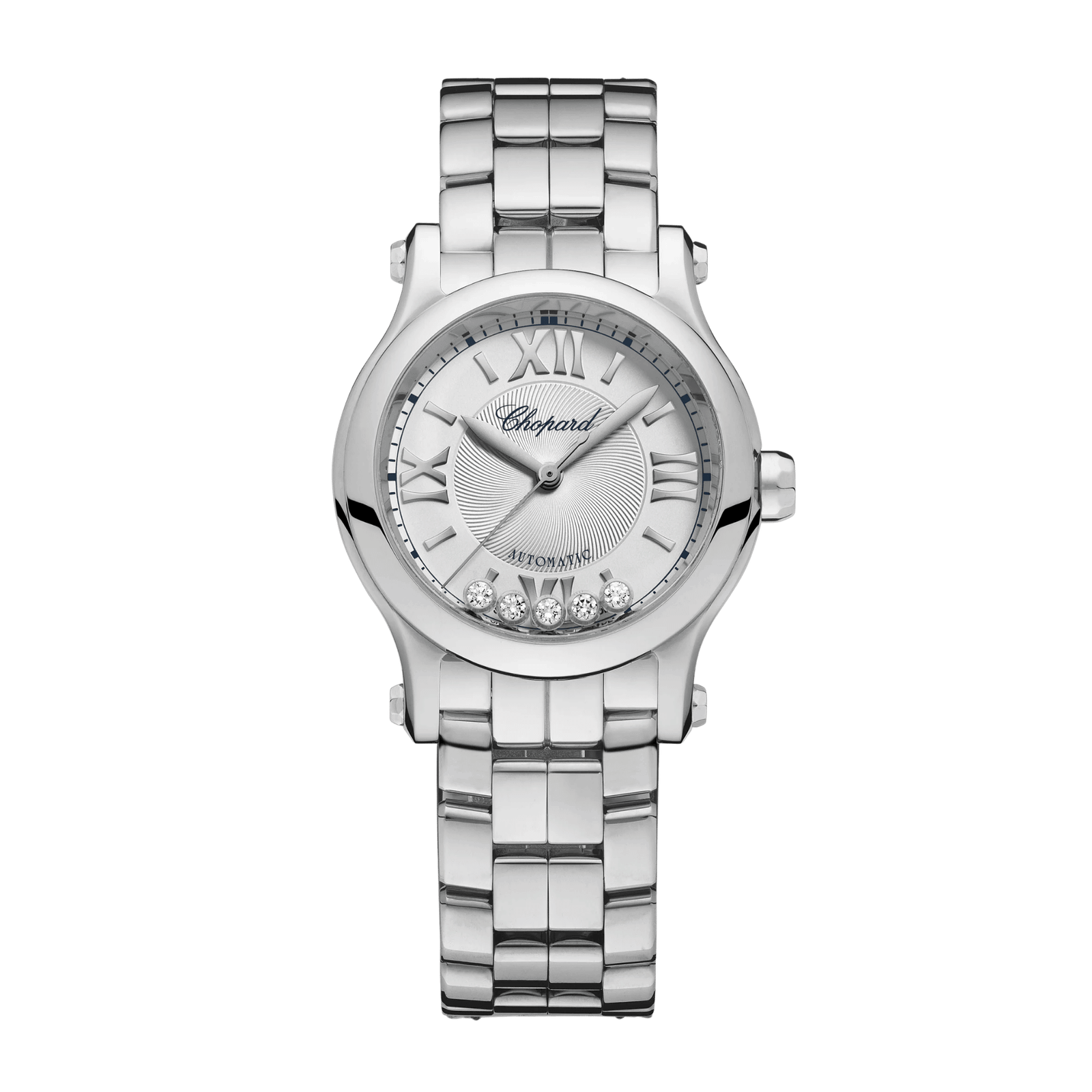 16e9a26ac421773a8c5037a27f7fc2f5.png Happy Sport Steel Silver Dial 30mm - Image 1