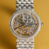Patrimony Squelette White Gold Diamond Skeleton Dial 34mm - Image 3