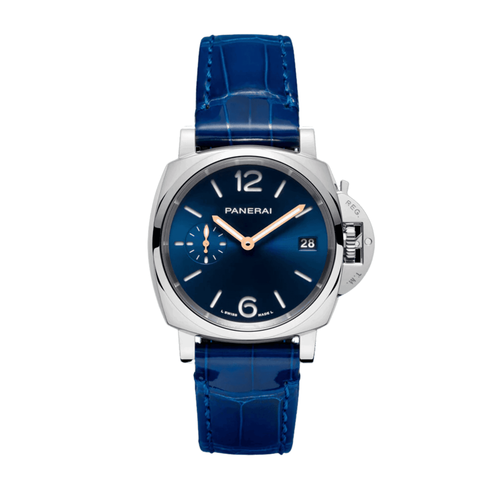 17f90ee04d884b169209f955e39b3bac.png Luminor Due Steel Blue Dial 38mm - Image 1