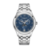 Annual Calendar Steel Blue Dial 38mm