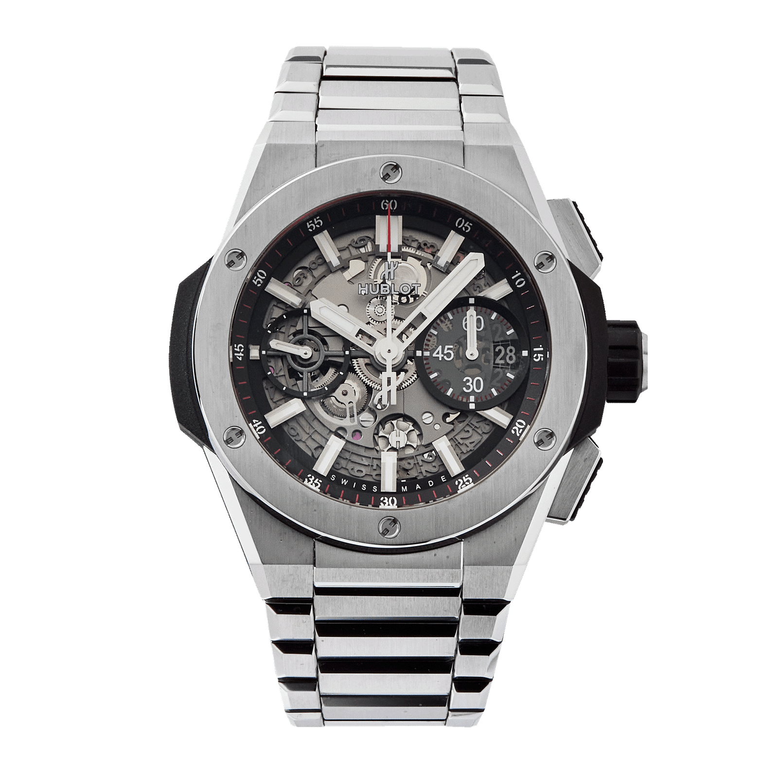 1cd6612c6456c0a136582fceb08e056c.png Big Bang Integrated Titanium Skeleton Dial 42mm - Image 1
