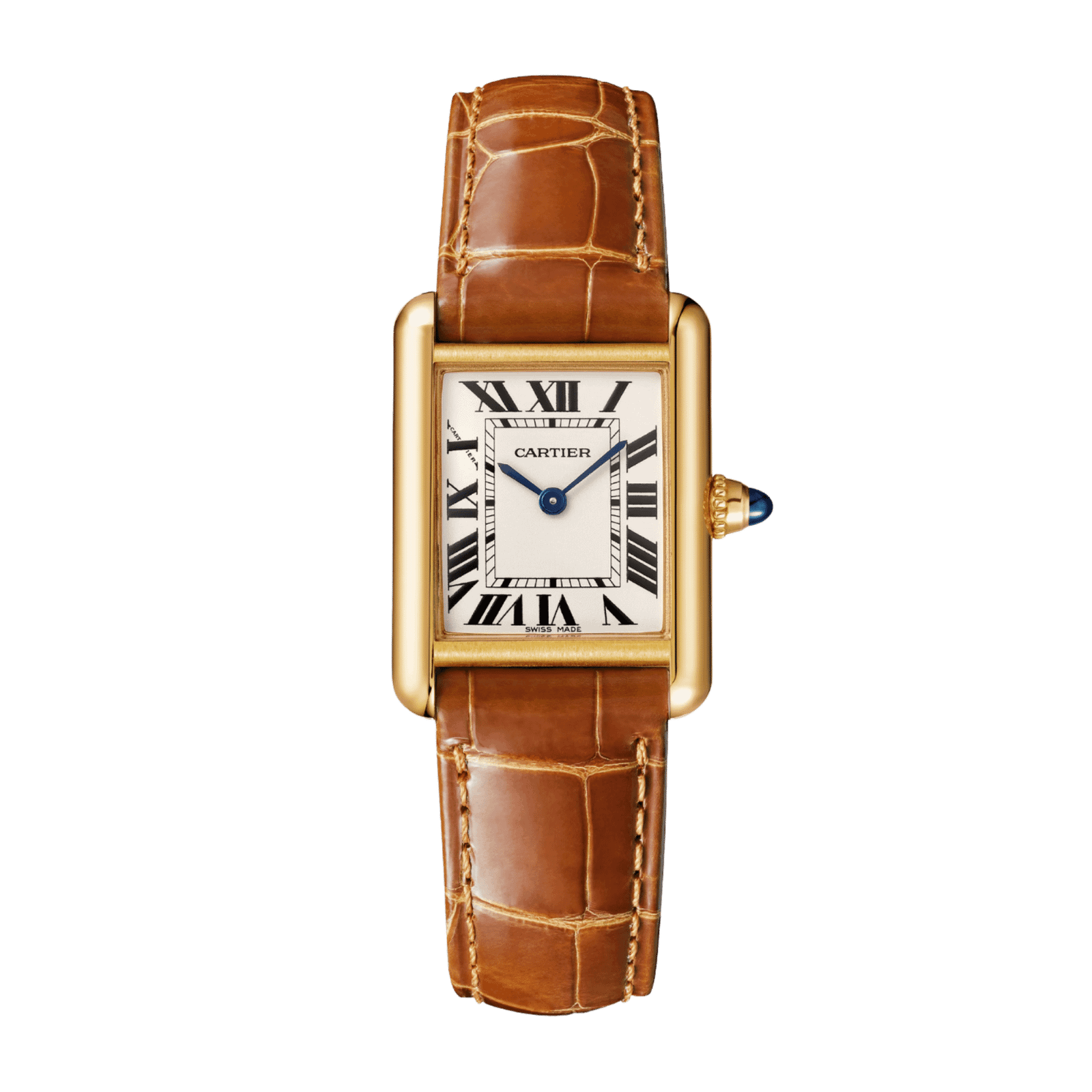 1db5cff29d2f1a90e5aca270e0439251.png Tank Louis Cartier Yellow Gold White Dial 22mm - Image 1