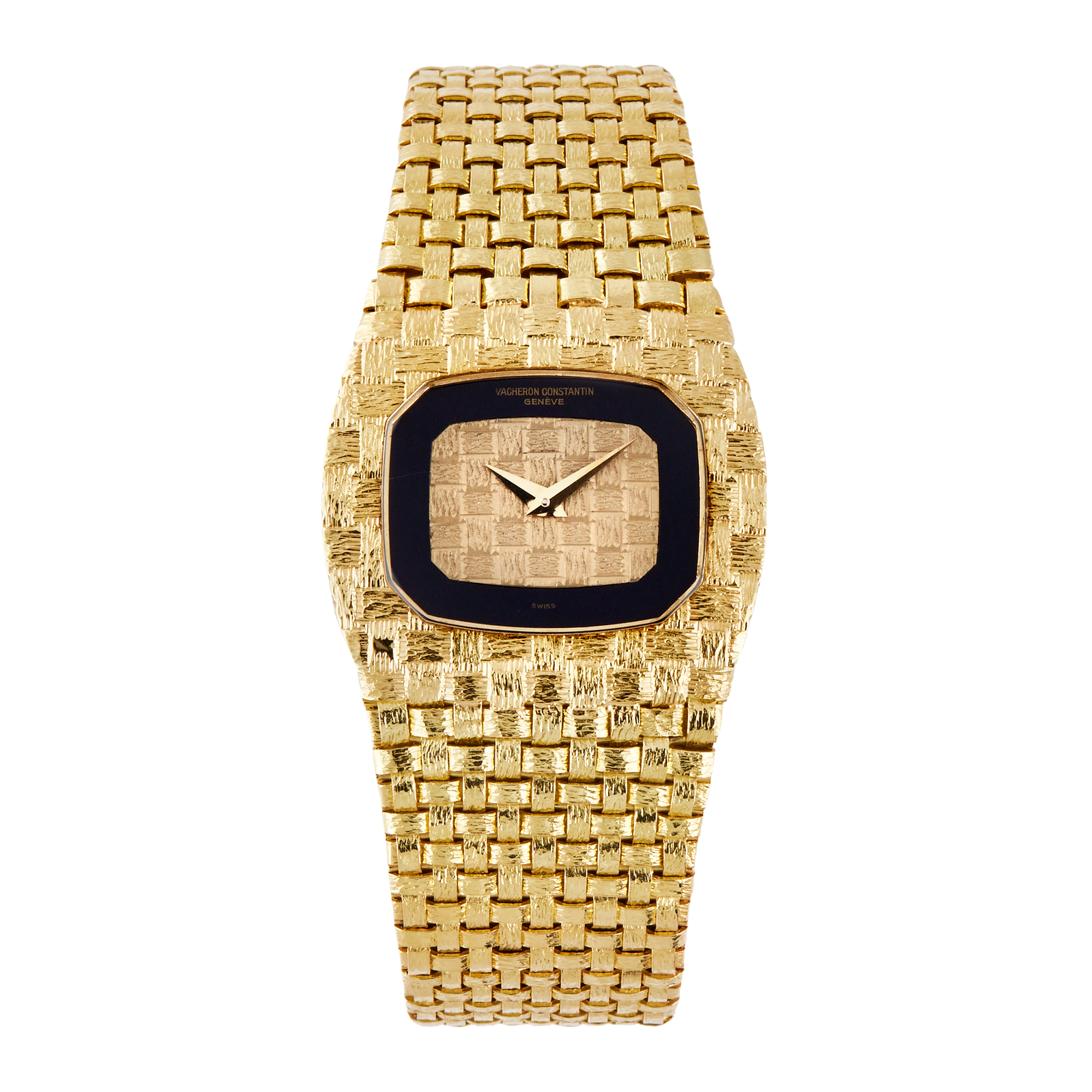 1dc5cd3a0670a76531db6fe27a627e00.png Vintage Ultra-Thin Yellow Gold Champagne Onyx Dial 31mm - Image 1