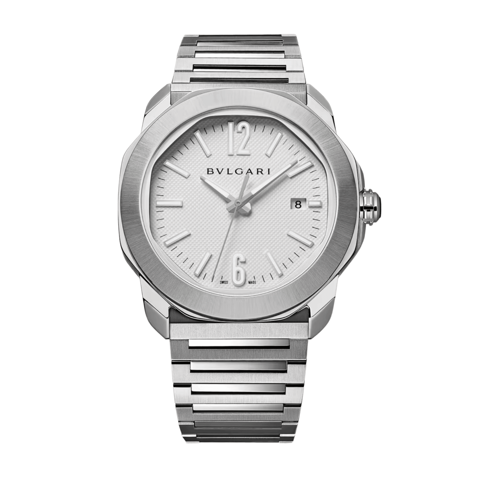 1de0f4f024fbdca9949433c9a3d9fca2.png Octo Roma Steel White Dial 41mm - Image 1