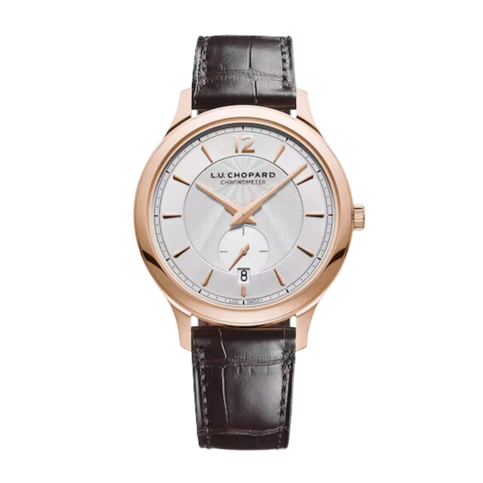 1e4082250e6231132269c6f1a8ba9e67.png L.U.C XPS 1860 Rose Gold Silver Dial 40mm - Image 1