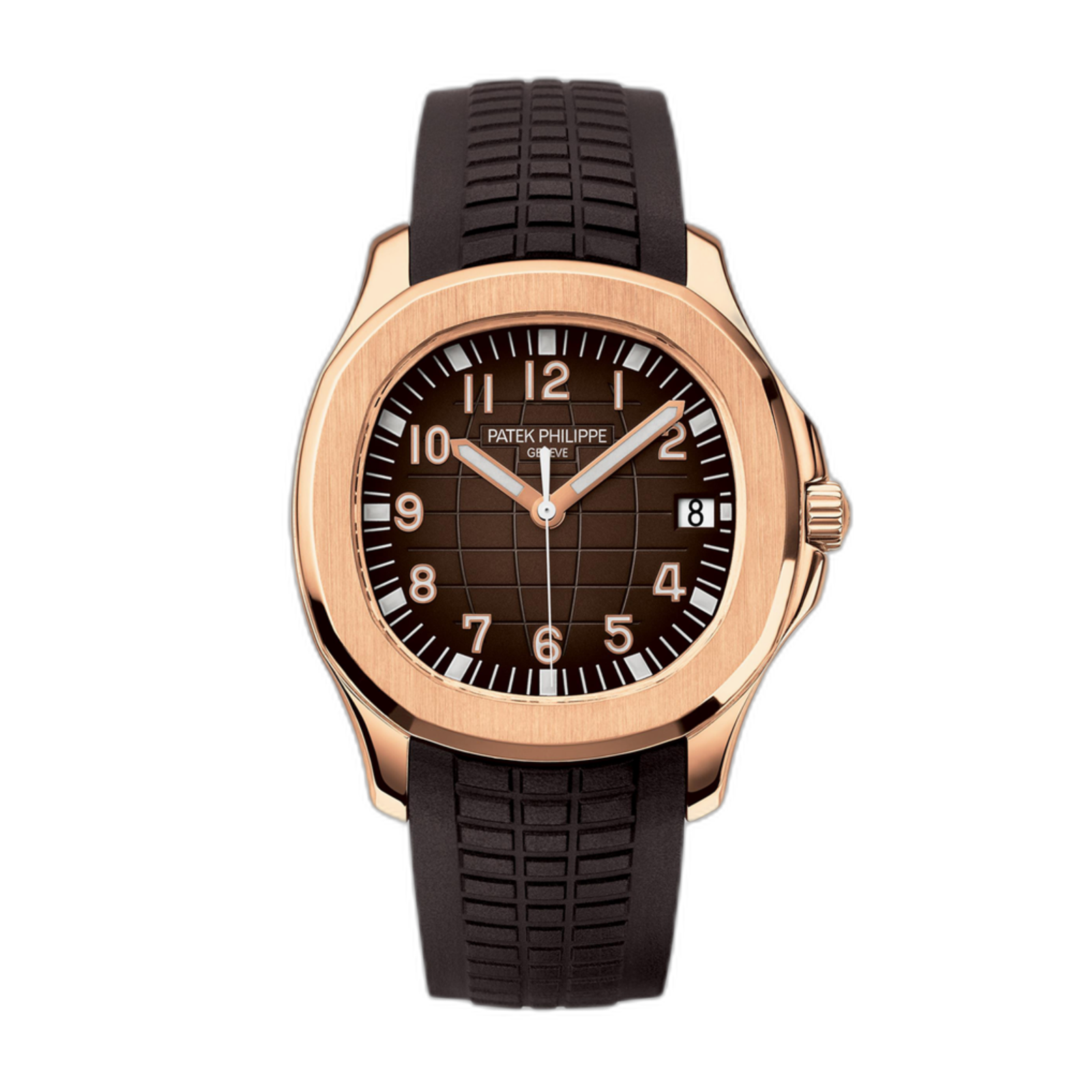 1f2c495a01f41972998eaafeaeed93f8.png Aquanaut Rose Gold Brown Dial 40mm - Image 1