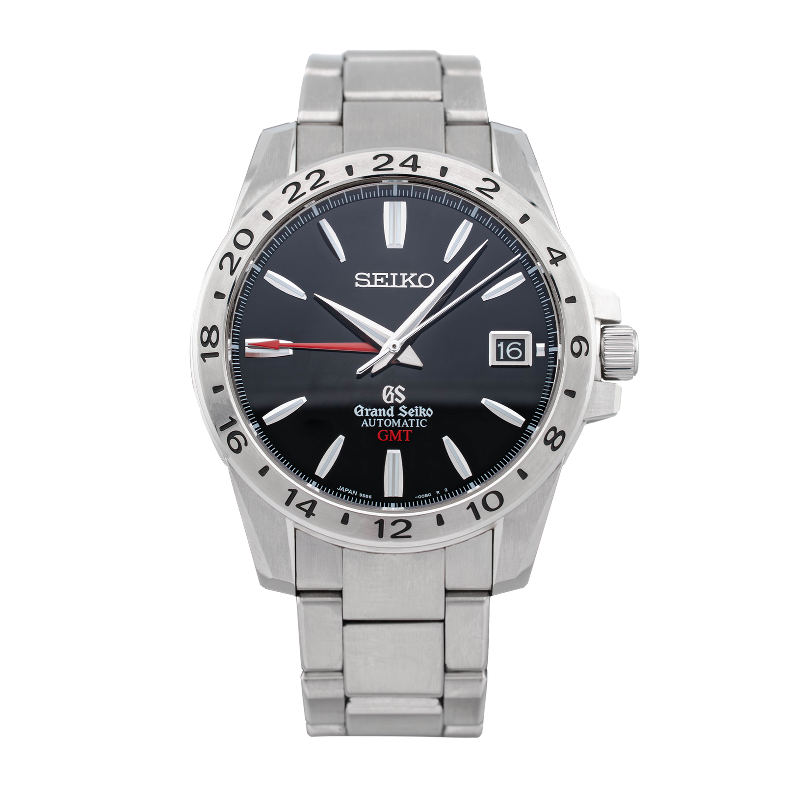 1fe4da882aa608f21cf81d2ce8d36e17.png Sport GMT Steel Black Dial 40mm - Image 1