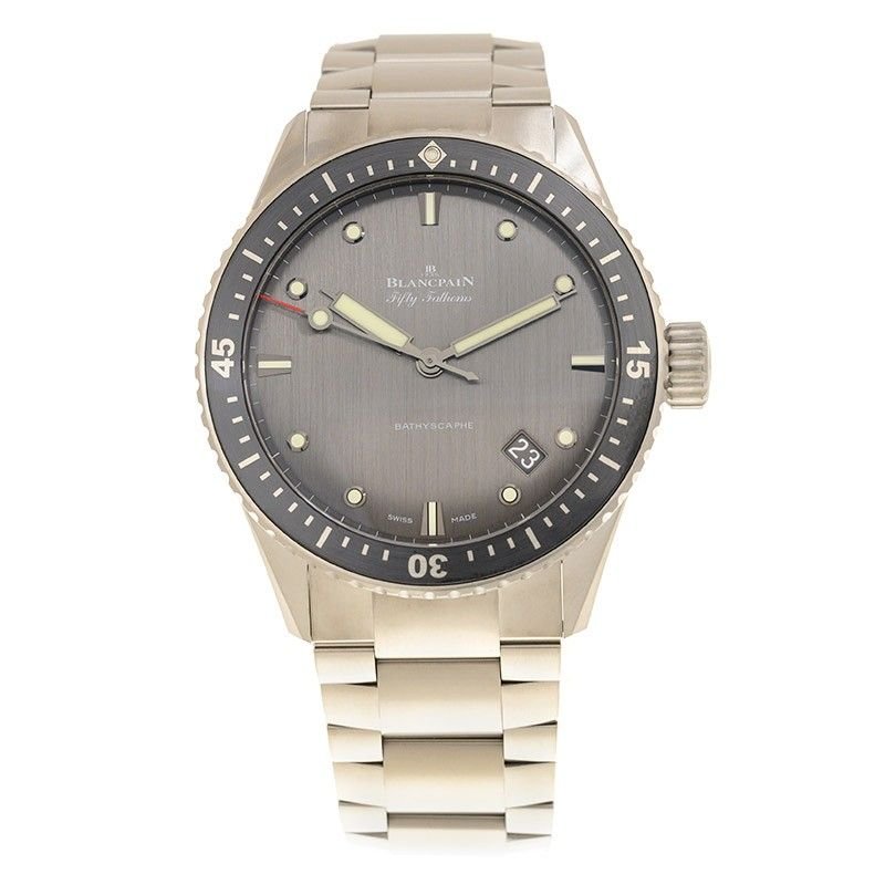 20220524171150_8328_f6de0a807e.jpg Fifty Fathoms Bathyscaphe Titanium Grey Dial 43mm - Image 1