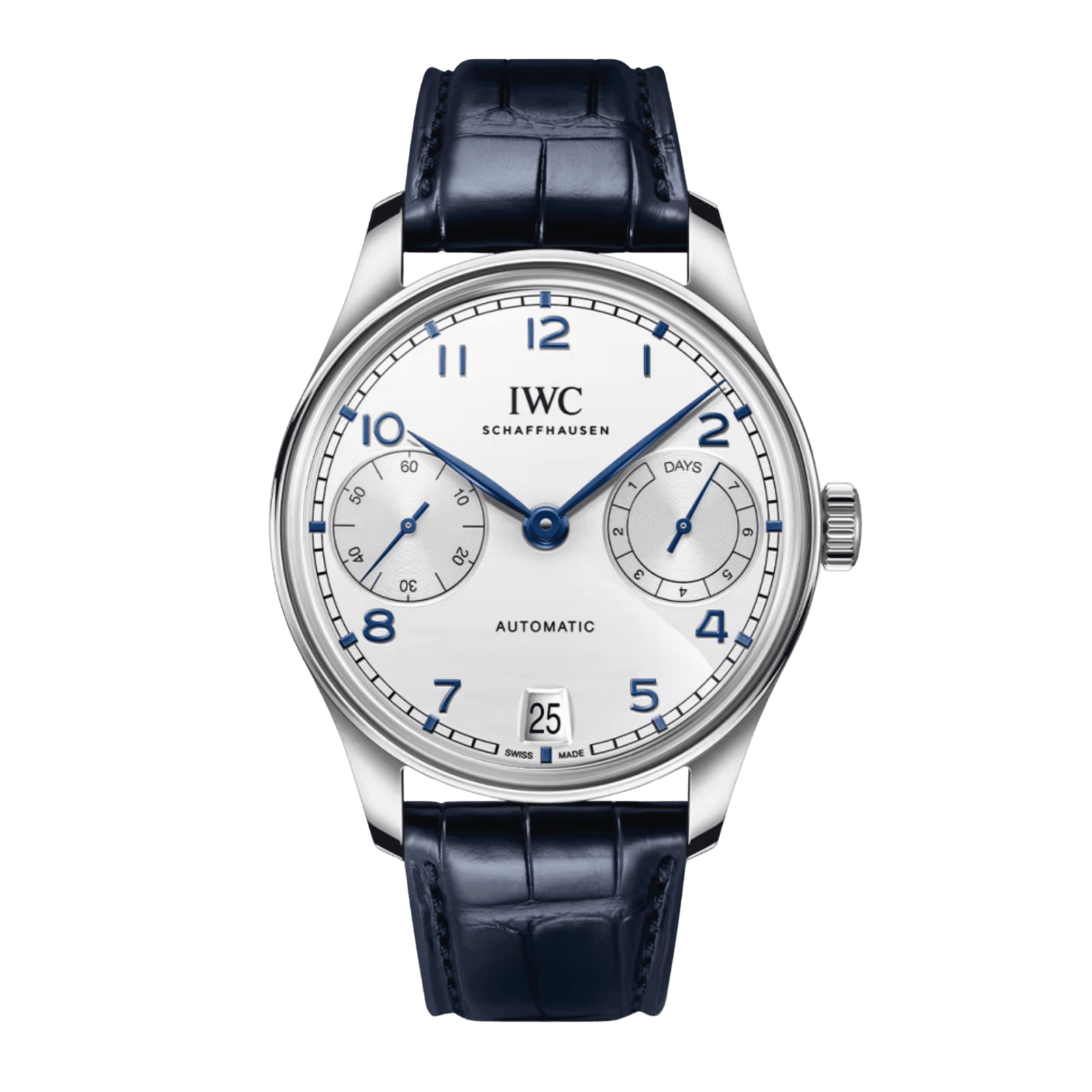 22948e20d87ce8429ecca5a0d8e8d8be.png Portugieser Steel Silver Dial 42mm - Image 1
