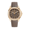 Aquanaut Rose Gold Diamond Brown Dial 38mm