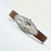 Vintage Baignoire Allongée White Gold Diamond Silver Dial 24mm - Image 2
