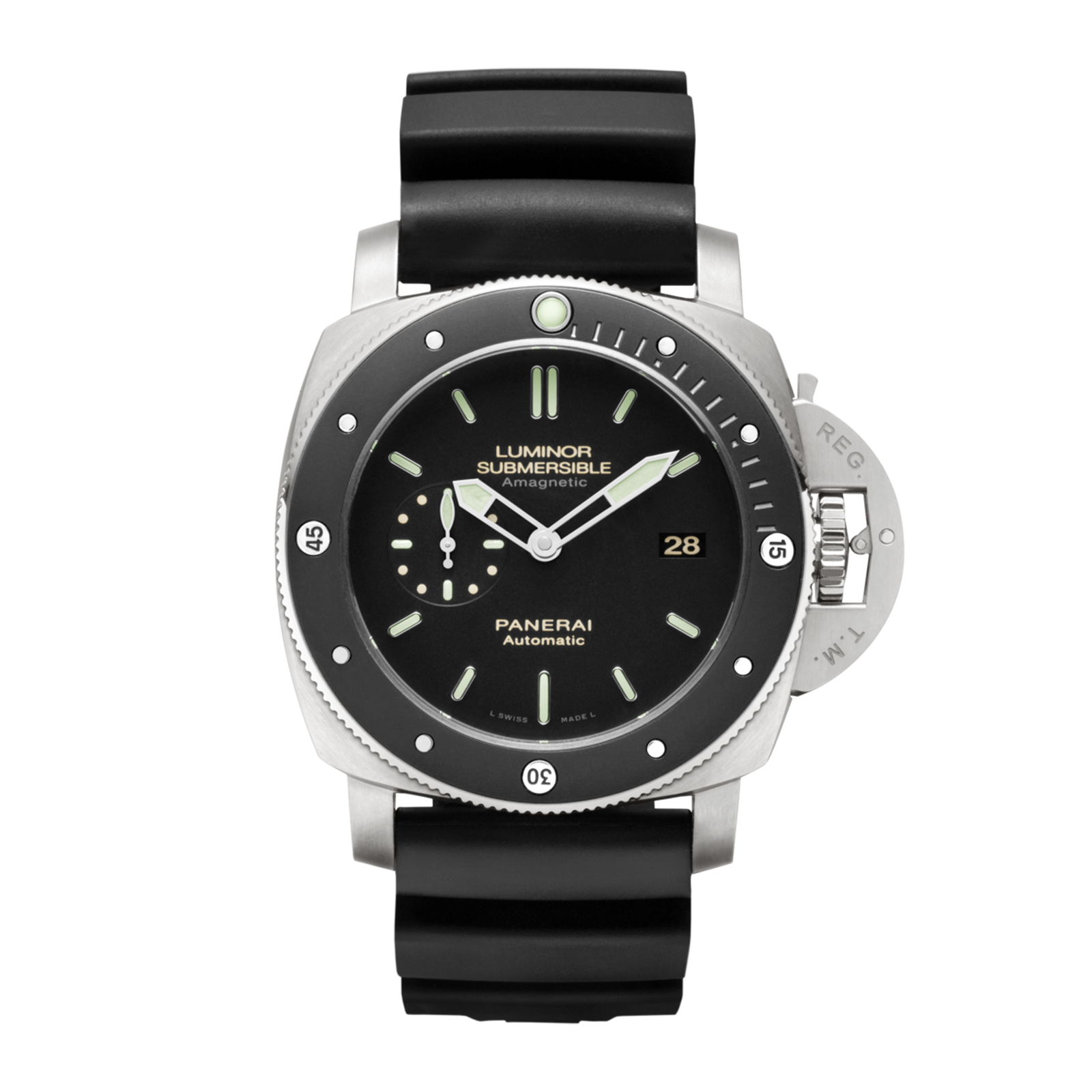265731daa65035340e9dcb1a602548d9.png Submersible 1950 Amagnetic Titanio Black Dial 47mm - Image 1