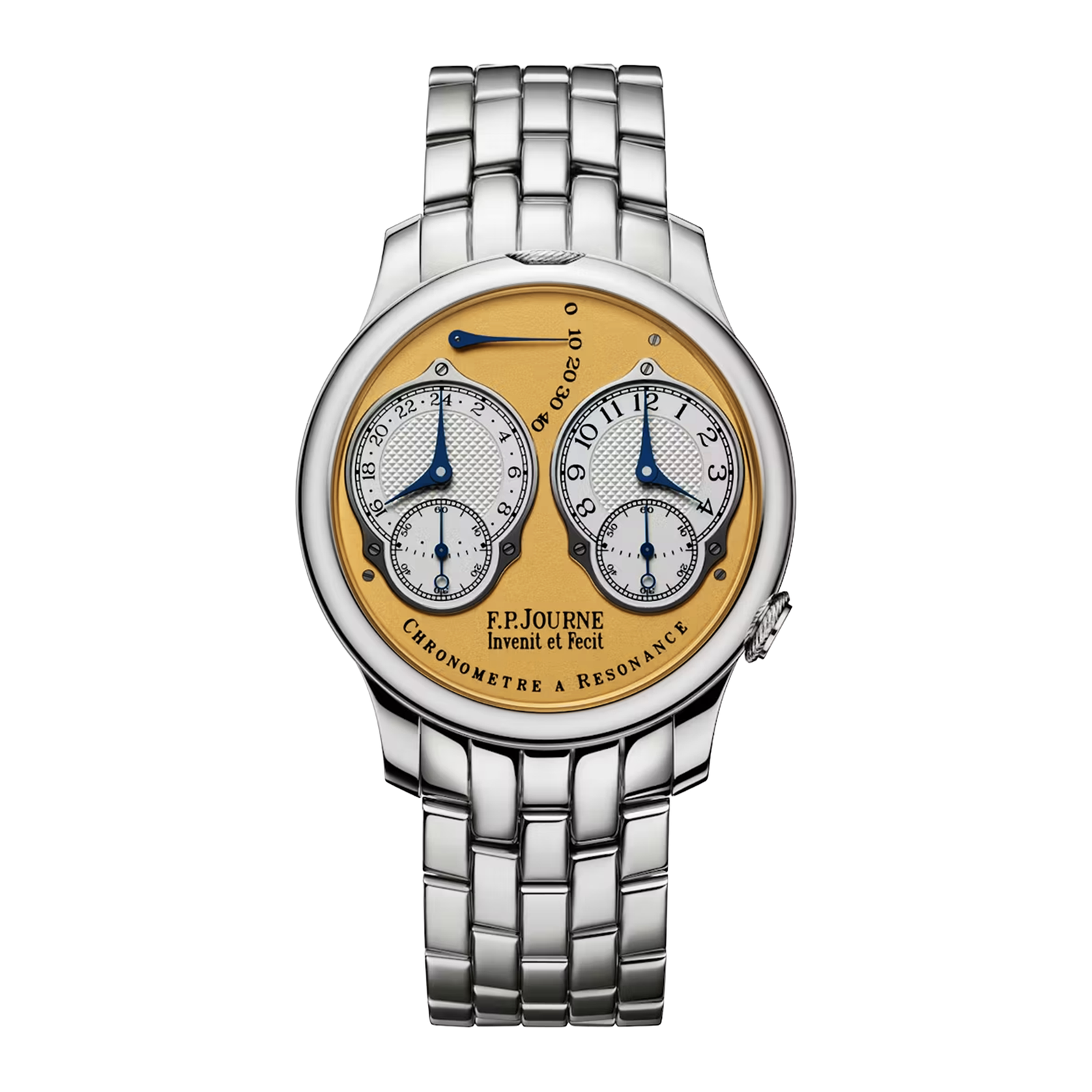 27ce7a1c17c6bf81ba3163b0d5753910.png Chronomètre à Résonance Steel Salmon Dial 38mm Limited to 5 Pieces - Image 1