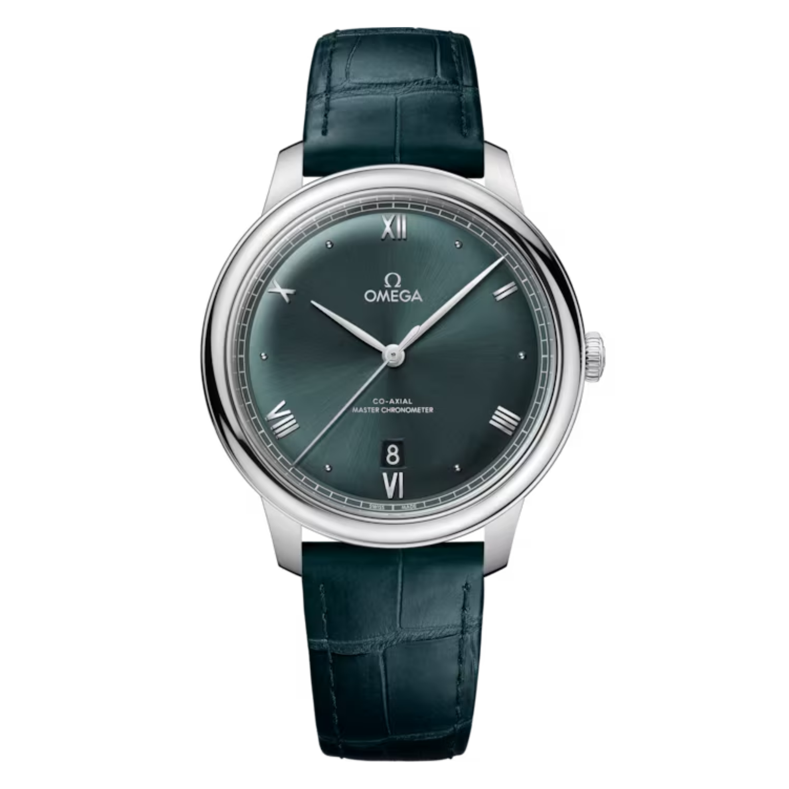 27f10654dc276d8e18278ec84cd1ba9f.png De Ville Prestige Steel Green Dial 40mm - Image 1