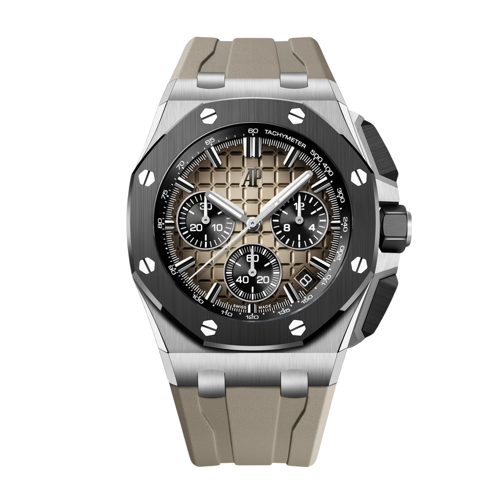28d0e436be2d175004c8ca0b00497ed3.png Royal Oak Offshore Chronograph Steel Brown Dial 43mm - Image 1
