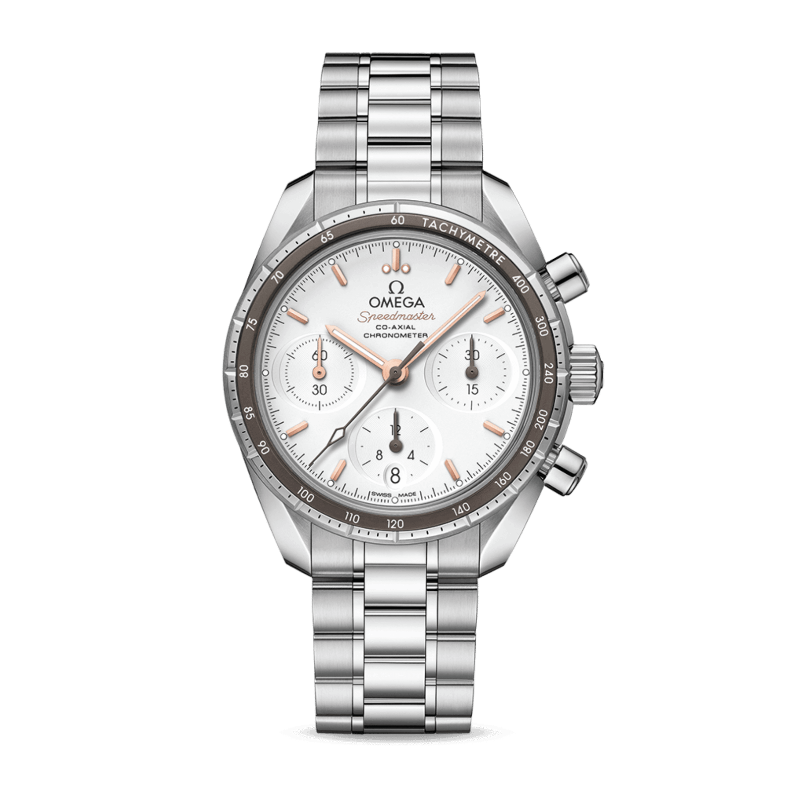 29b11c181805c8358a86aae6f026d208.png Speedmaster Steel Silver Dial 38mm - Image 1