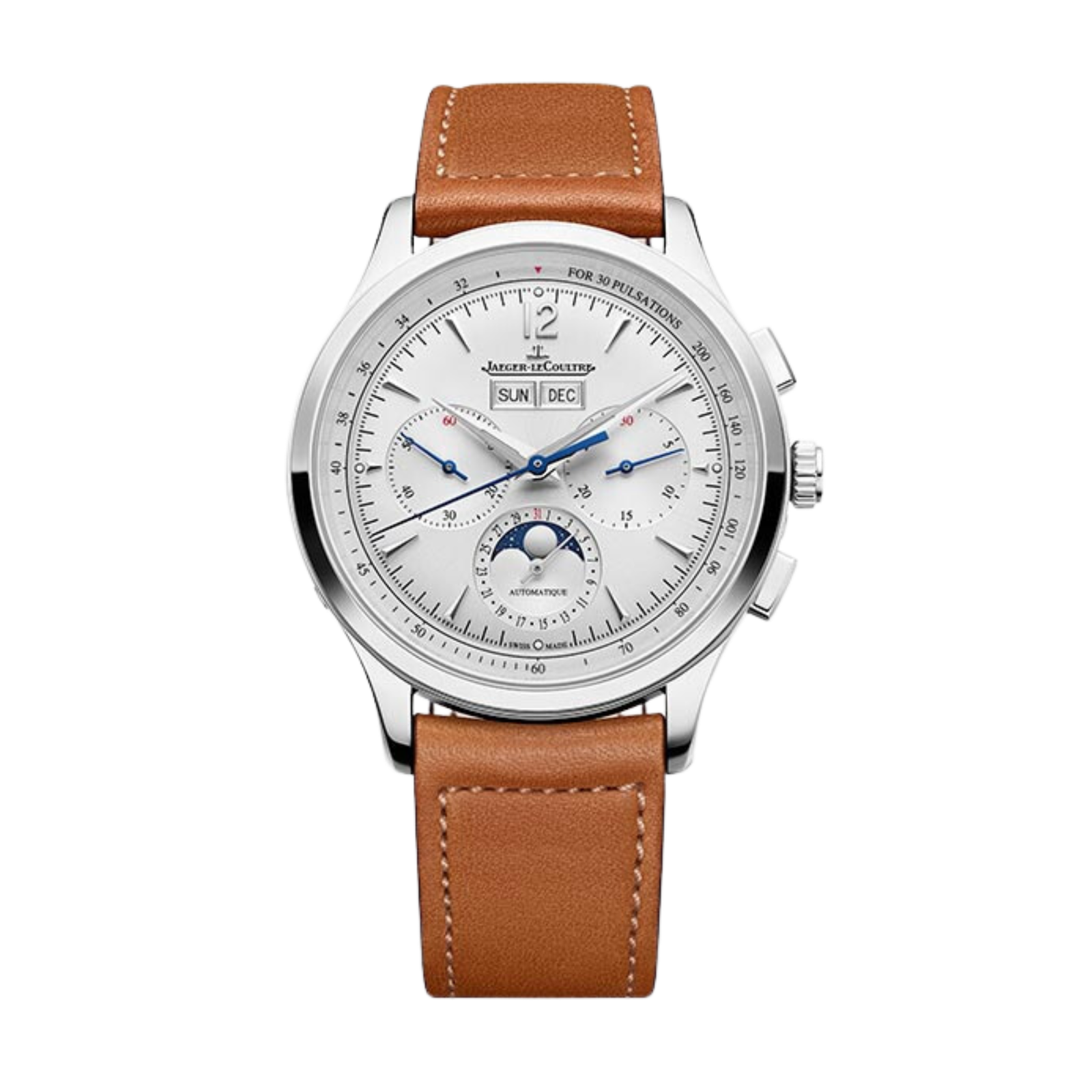 2a78ad3d465fead0913cd8b3993f00ee.png Master Control Calendar Steel Silver Dial 40mm - Image 1