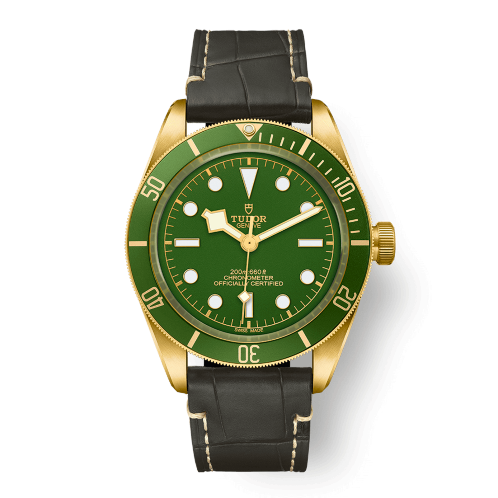2b8f382ac2035a7a81de799a82b964eb.png Black Bay 58 Yellow Gold Green Dial 39mm - Image 1