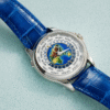 Complications World Time White Gold Cloisonne Enamel Europe Asia Map Double Sealed 39mm - Image 3