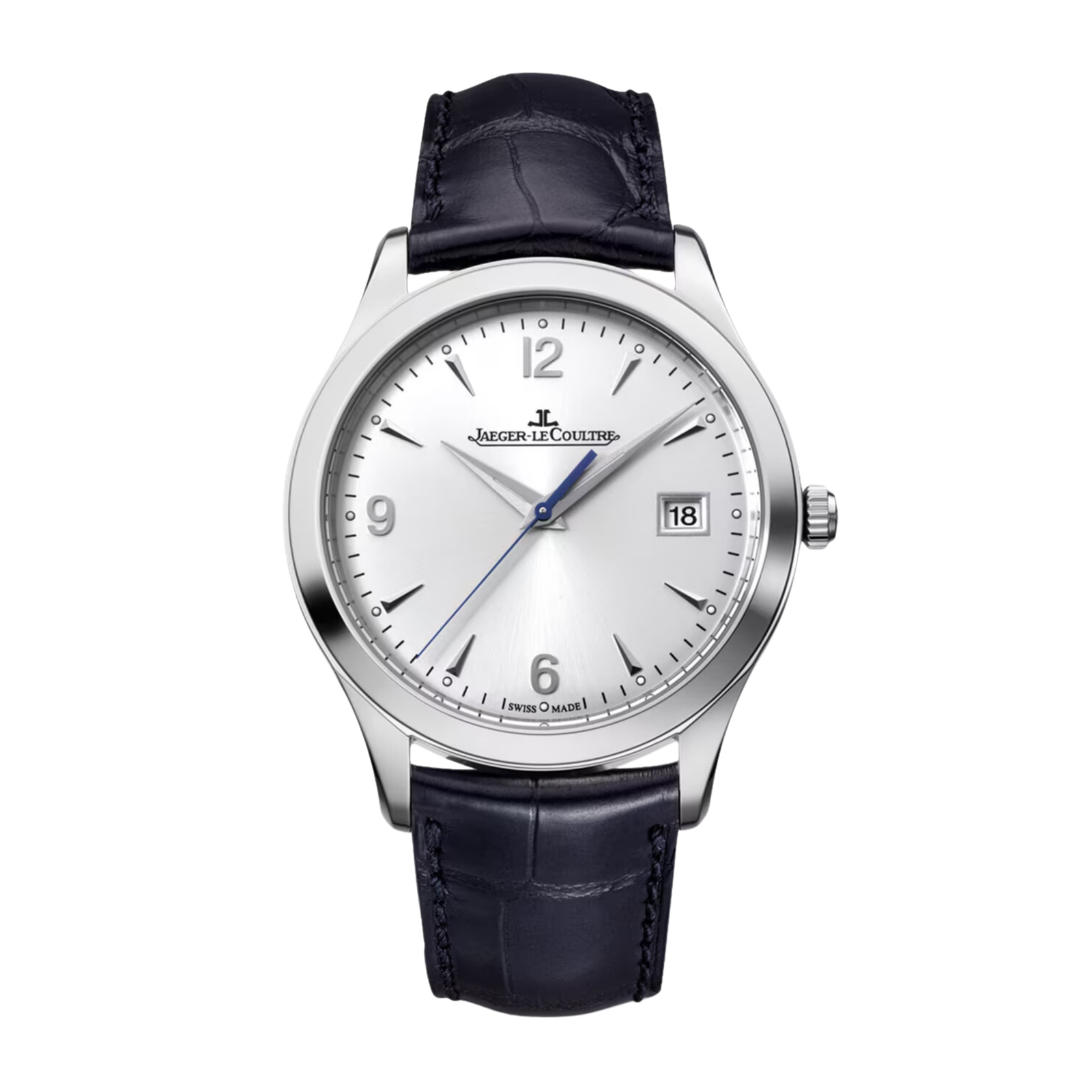 2c9ef817fdcb10b728508455eb45c517.png Master Control Date Steel Silver Dial 39mm - Image 1