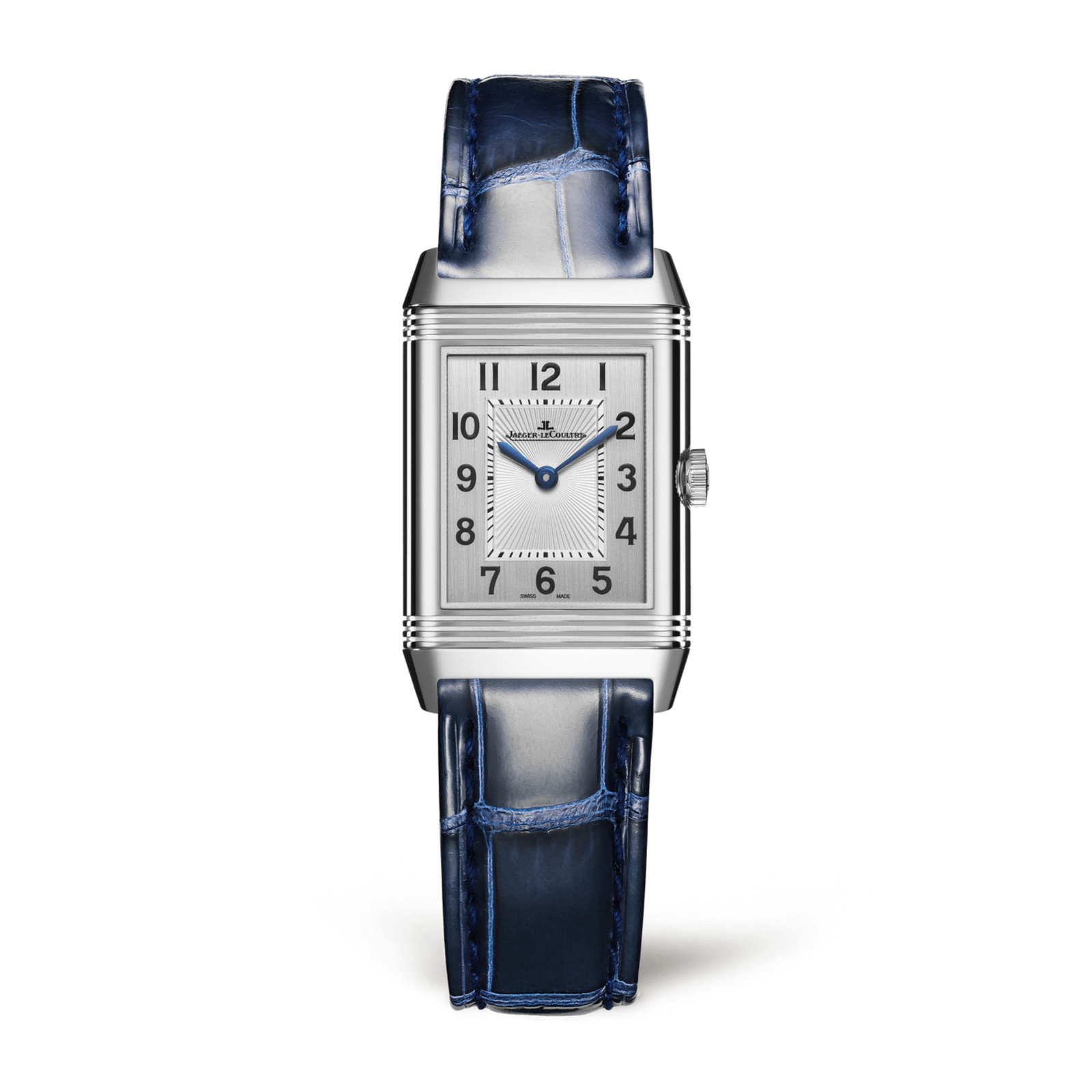 2ffb585c8e0c4cd5a30be3a432a734fe.png Reverso Classic Duetto Steel Silver Dial 21mm - Image 1