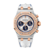 Royal Oak Offshore Lady Chronograph Rose Gold & Steel Silver Dial 37mm