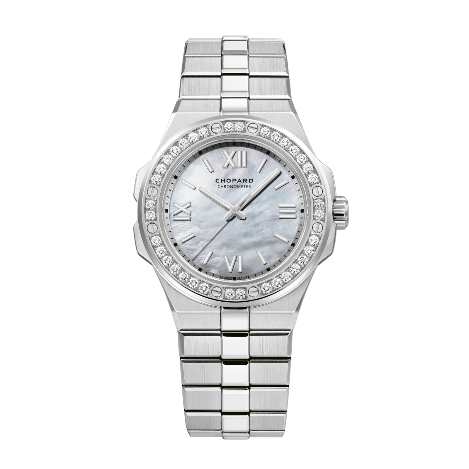 30f29be2b809fc513e209863b945dfa4.png Alpine Eagle Steel Diamond Mother of Pearl Dial 36mm - Image 1
