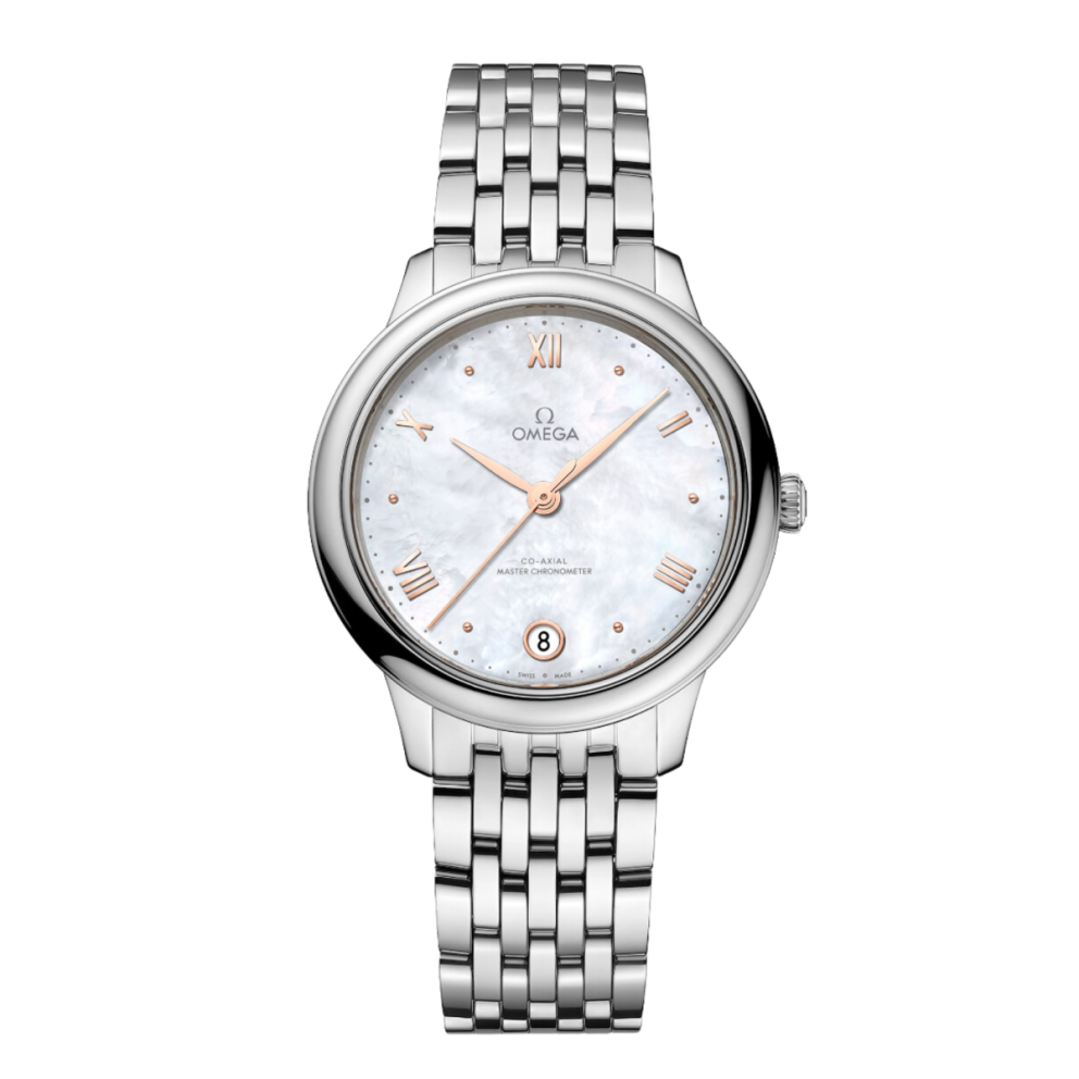 30fbef587997c47b173689da4db01bfb.webp De Ville Prestige Chronometer Steel Mother of Pearl Dial 34mm - Image 1